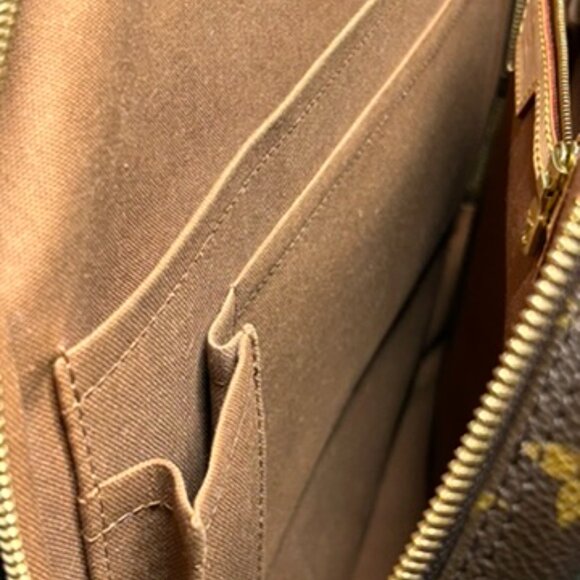 Louis Vuitton Porte-Documents Briefcase/ Laptop Case Medium Brown Leather - Picture 7 of 7